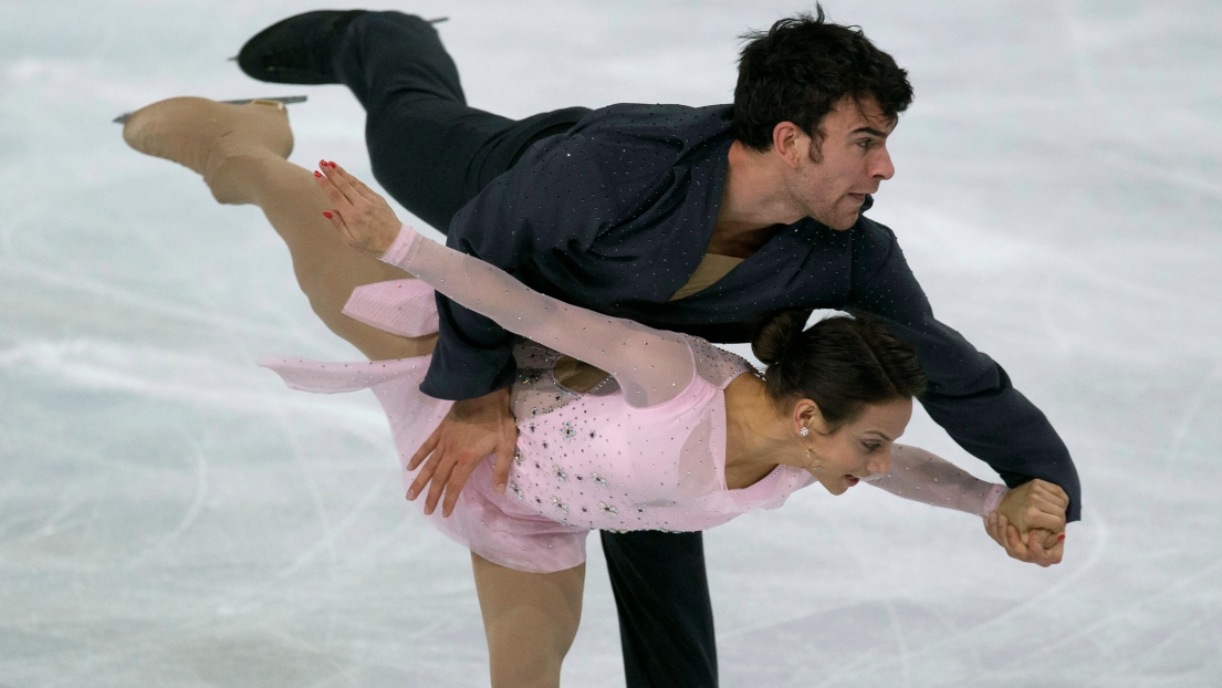 Meagan Duhamel et Eric Radford.