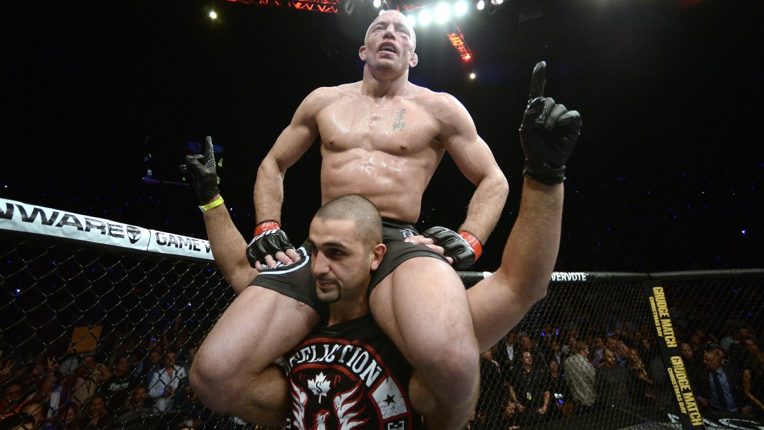 Georges St-Pierre et Firas Zahabi