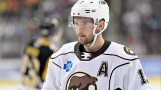 Riley Barber avec les Bears en 2018