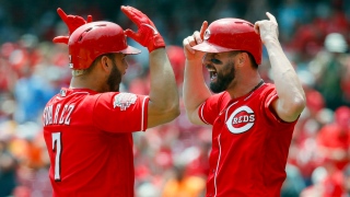 Eugenio Suarez et Jesse Winker