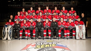 Photo officielle de l'équipe de la LHJMQ