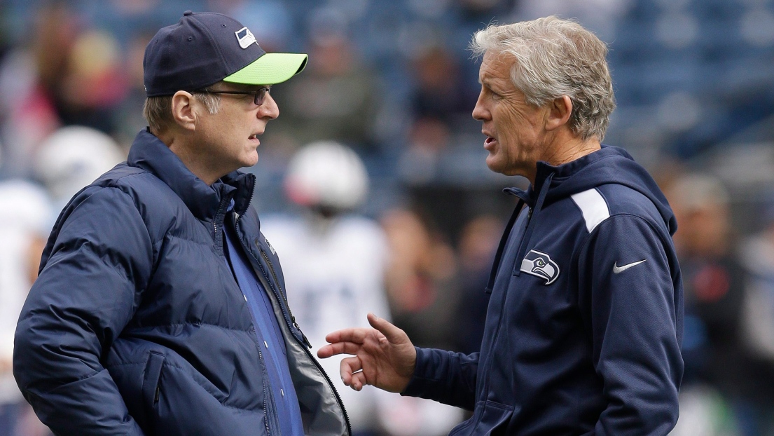 Paul Allen et Pete Carroll