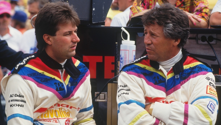 Michael et Mario Andretti 