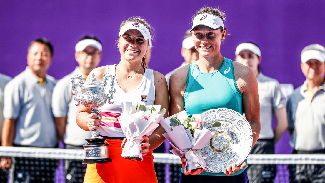 Sofia Kenin et Samantha Stosur