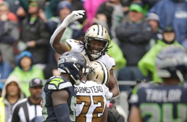 Kamara et les Saints marchent sur Seattle