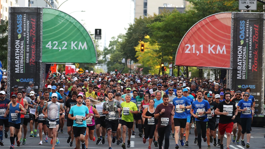 Le Marathon de Montréal 2019