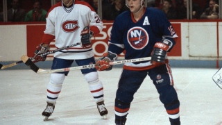 Pat LaFontaine et Chris Chelios
