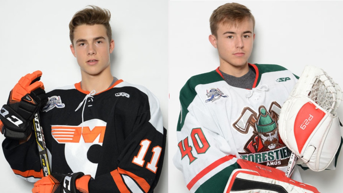 Zackary Michaud et le Nathan Darveau Zackary Michaud et le Nathan Darveau