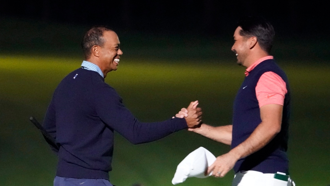 Tiger Woods et Jason Day