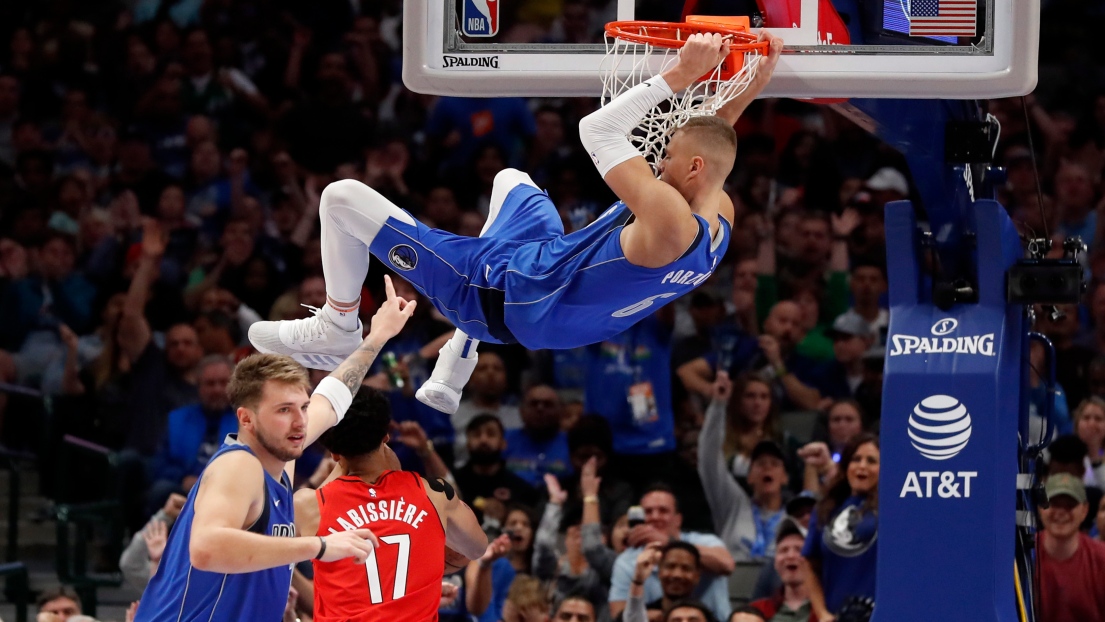 Luka Doncic et Kristaps Porzingis