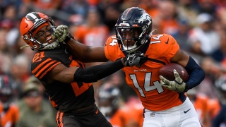 Courtland Sutton et Denzel Ward Courtland Sutton et Denzel Ward