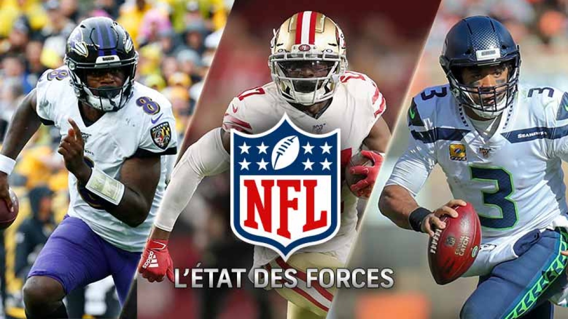 État des forces de NFL - 5-11-2019