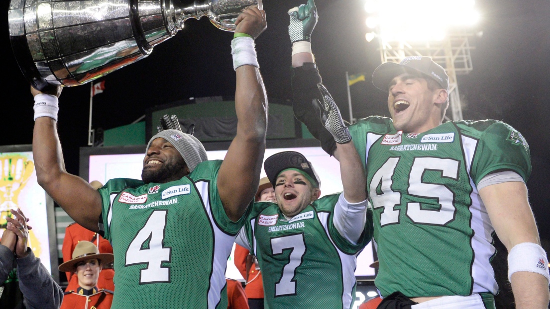  Darian Durant, Weston Dressler et Mike McCullough