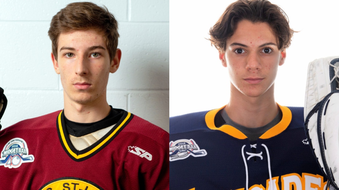 Markus Vidicek et William Rousseau sont les joueurs de la semaine dans la Ligue midget AAA.