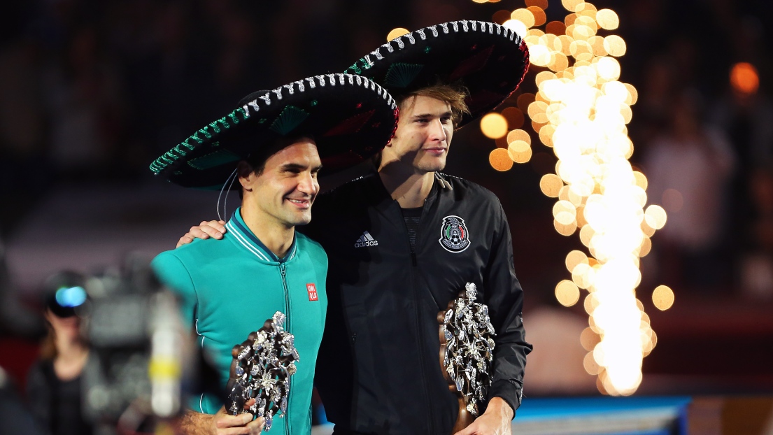 Roger Federer et Alexander Zverev