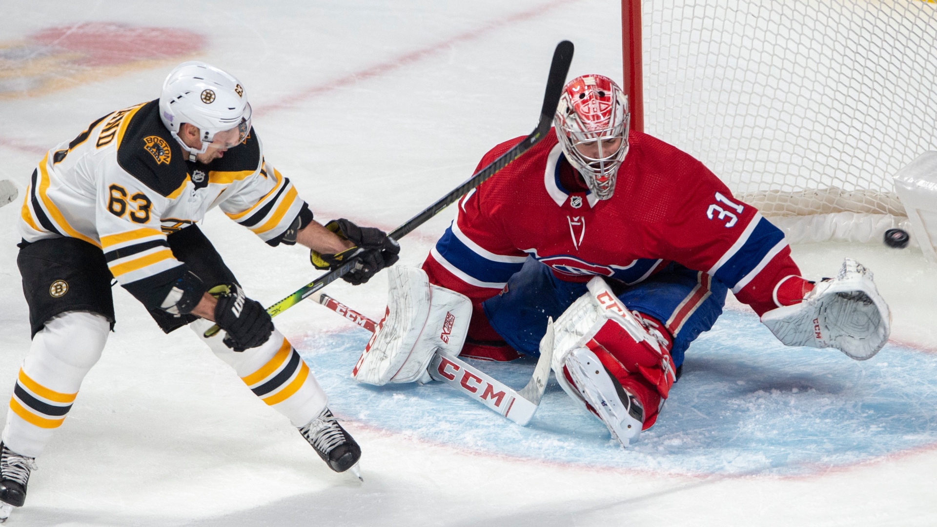 Brad Marchand et Carey Price