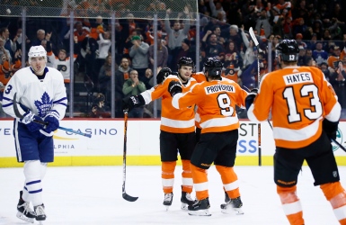 Les Maple Leafs s'effondrent à Philadelphie