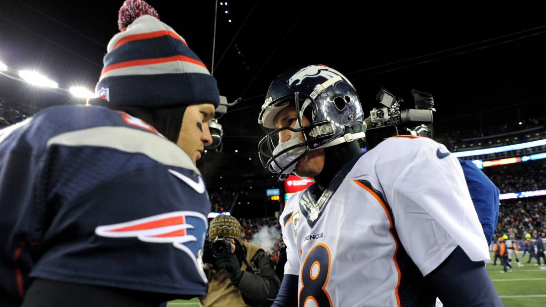 Tom Brady et Peyton Manning