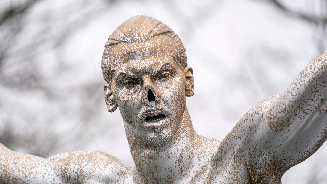 Statue de Zlatan Ibrahimovic