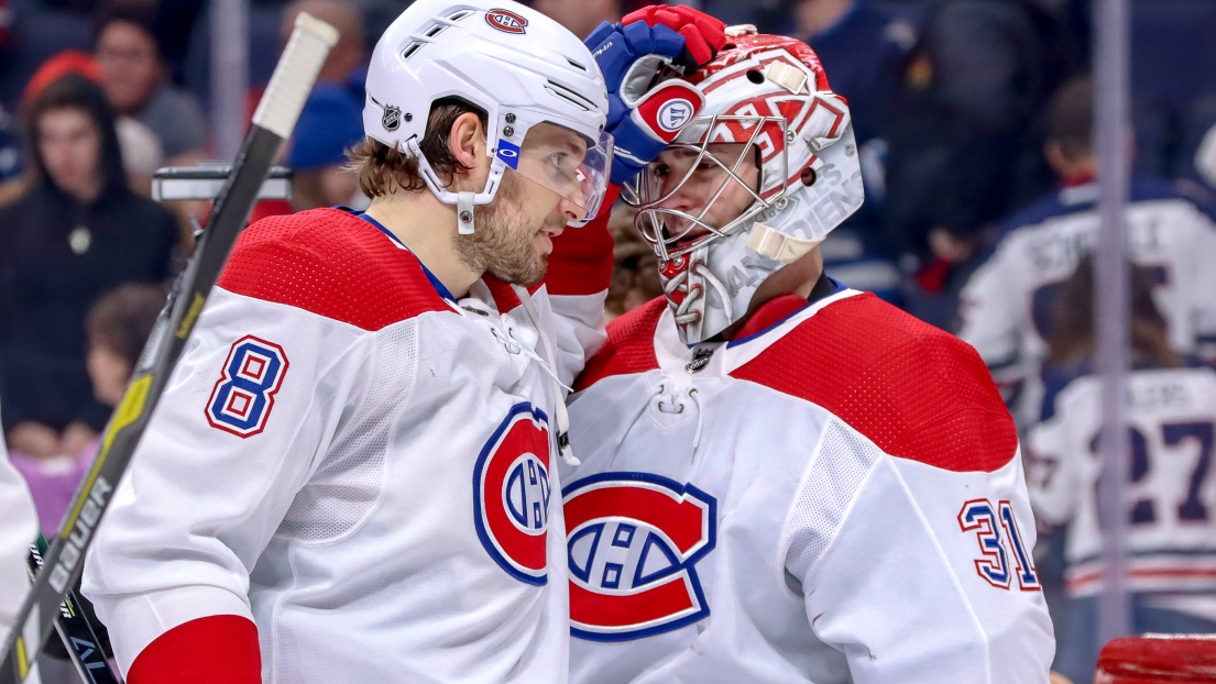 Ben Chiarot et Carey Price