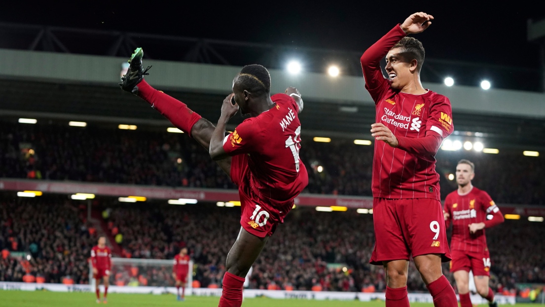 Sadio Mane et Roberto Firmino