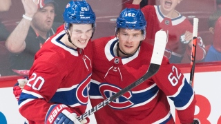 Artturi Lehkonen et Cale Fleury Artturi Lehkonen et Cale Fleury