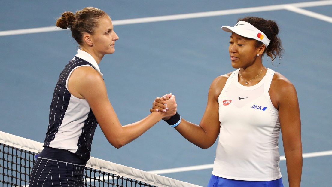 Karolina Pliskova et Naomi Osaka