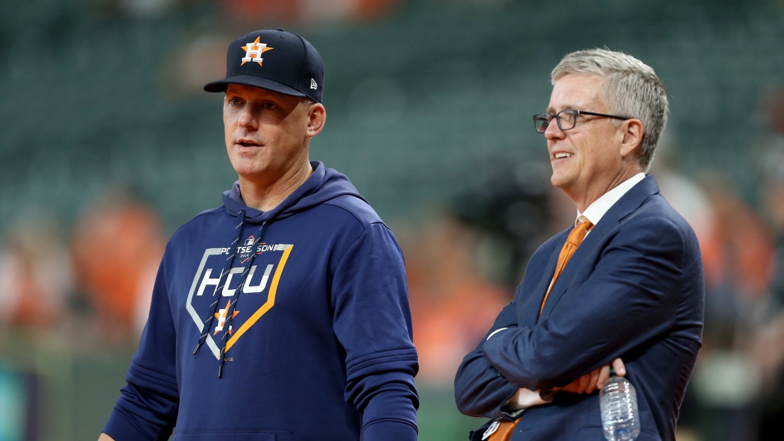 AJ Hinch et Jeff Luhnow