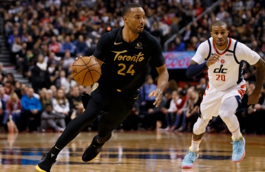 Les Wizards pas de taille face aux Raptors