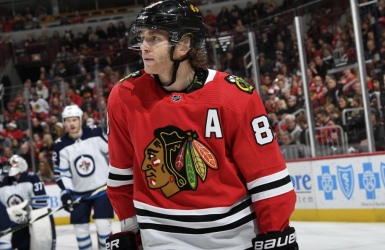 Le plateau des 1000 points pour Patrick Kane