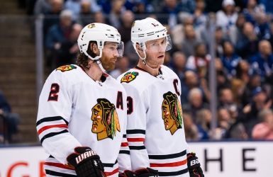 Bousculade entre Toews et Keith à l'entraînement