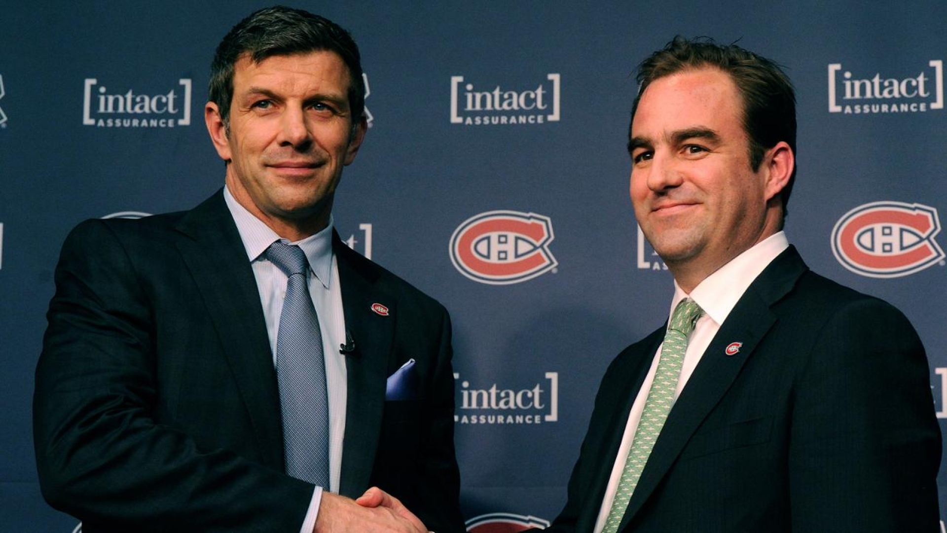 Marc Bergevin et Geoff Molson
