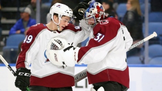 Samuel Girard et Philipp Grubauer