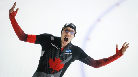 L'équipe masculine canadienne de poursuite décroche l'or à Calgary
