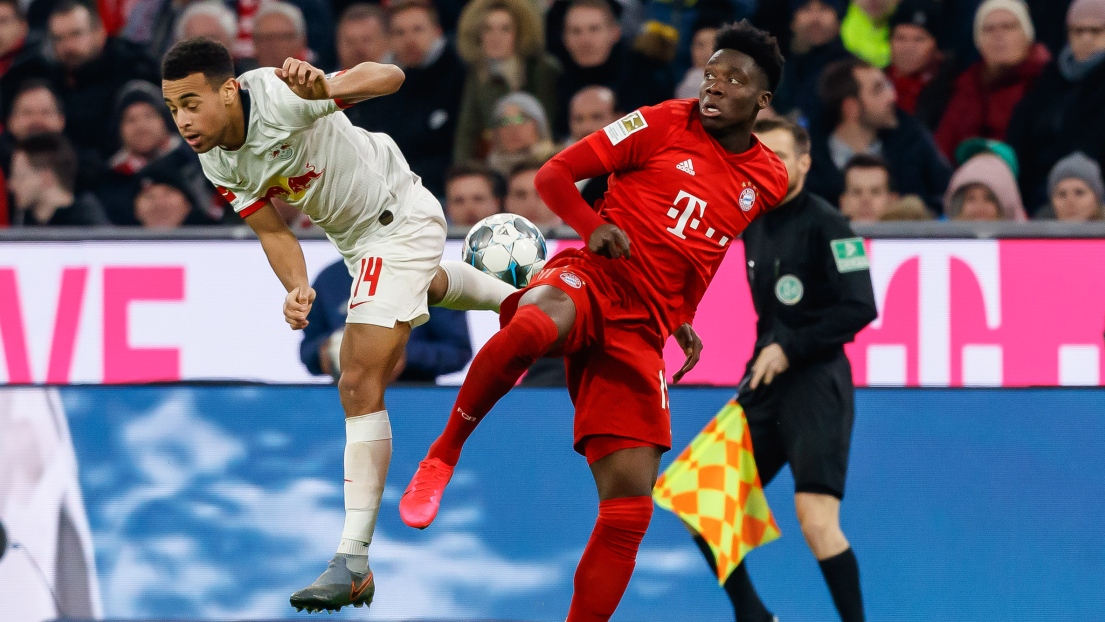 Tyler Adams et Alphonso Davies