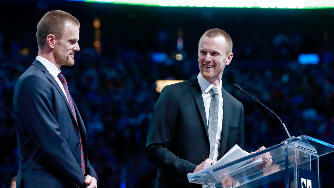 Daniel Sedin et Henrik Sedin