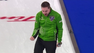 Le coup d'une vie au curling!