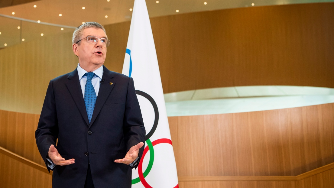 Le président du CIO, Thomas Bach