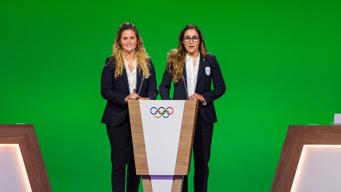 Sofia Goggia et Michela Moioli