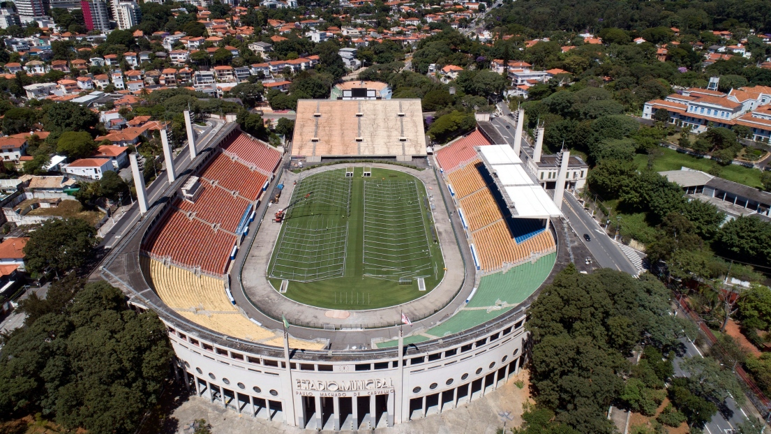 Le stade Pacaembu