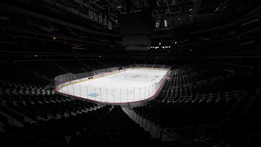 La Capital One Arena, domicile des Capitals de Washington.