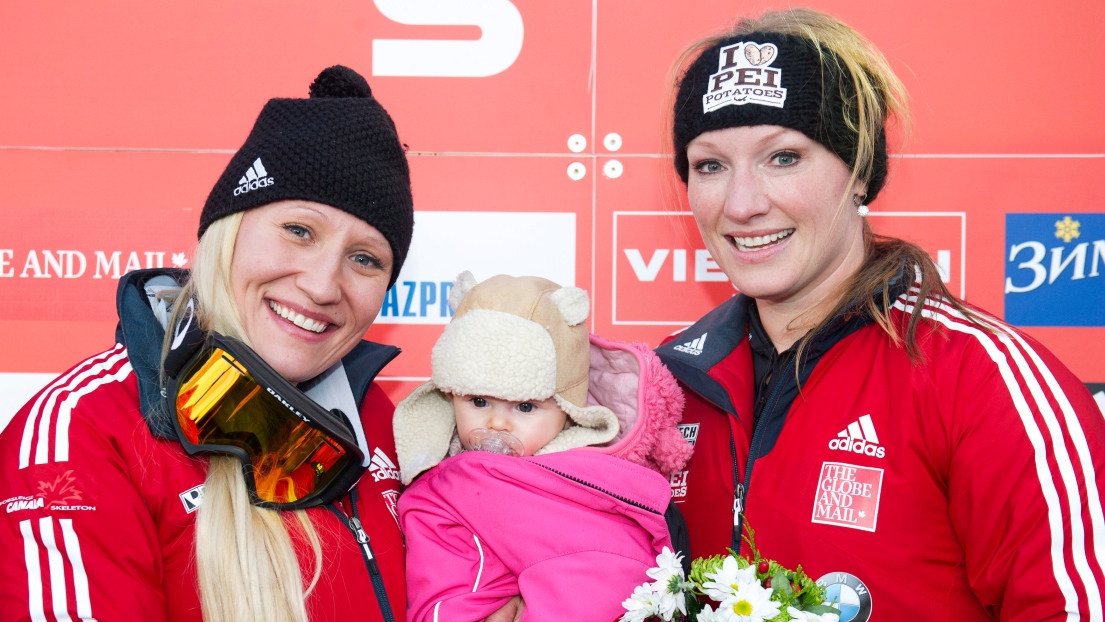 Kaillie Humphries et Heather Moyse