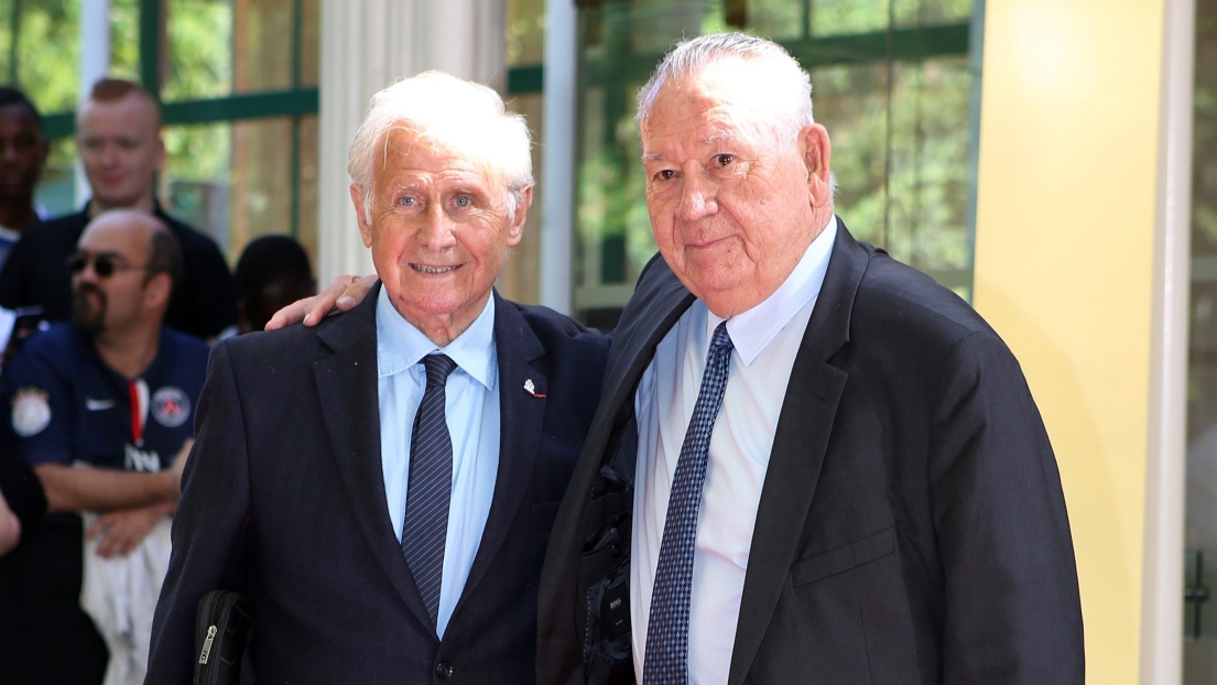 Michel Hidalgo et Just Fontaine