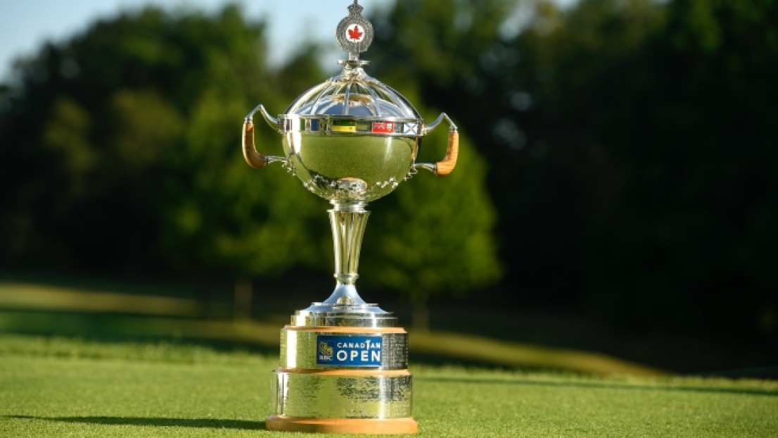 Le trophée de l'Omnium canadien de golf