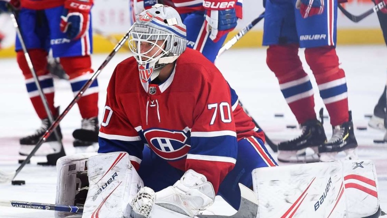 McNiven dans l'uniforme du Canadiens