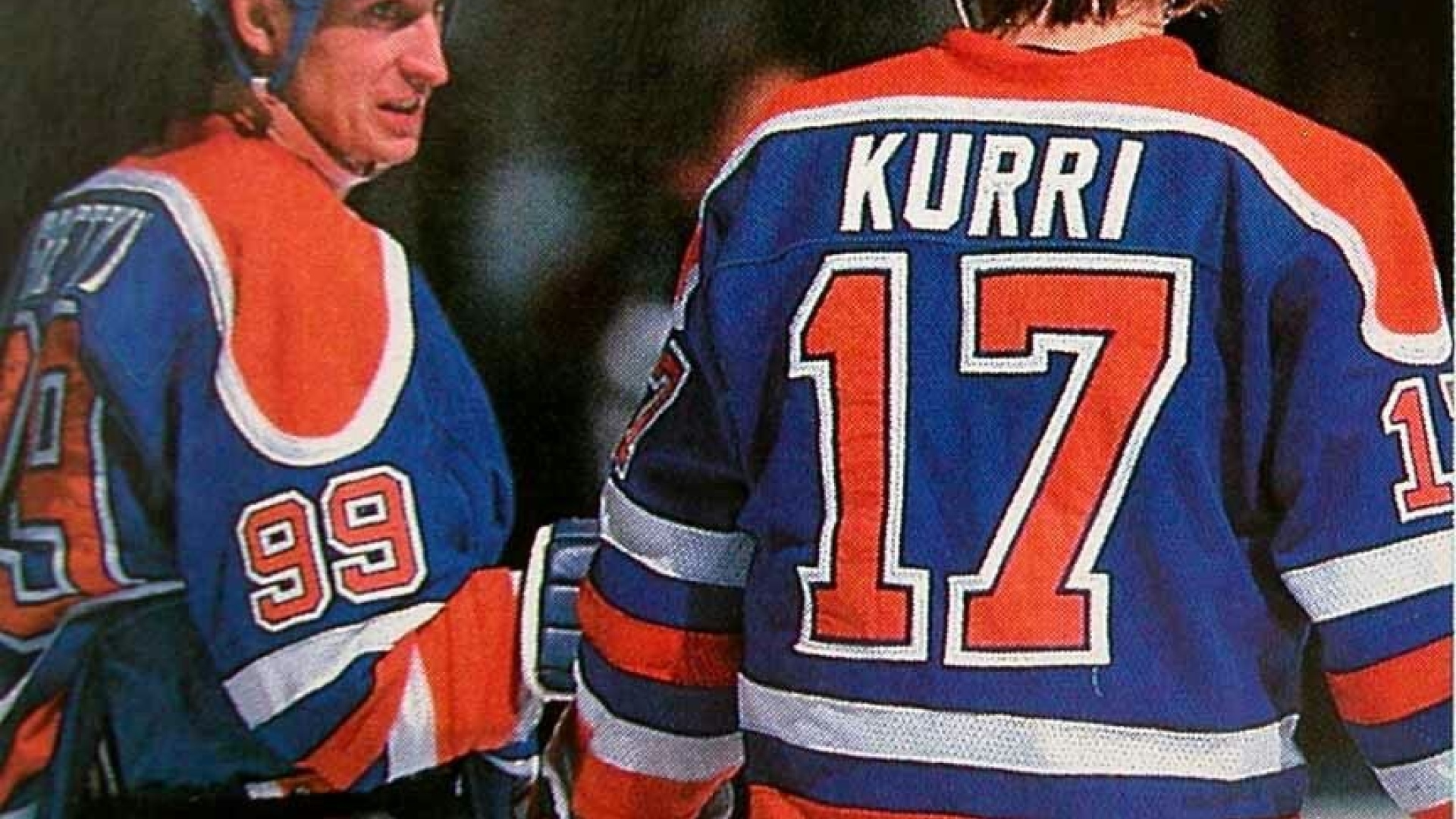 Jari Kurri et  Wayne Gretzky