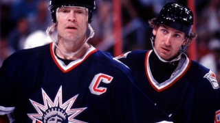 Wayne Gretzky et Mark Messier