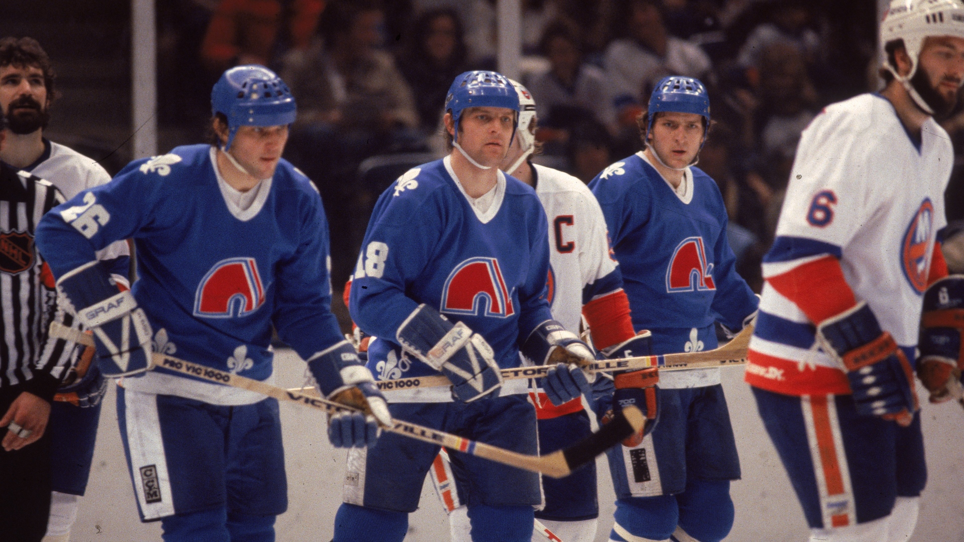 Peter, Anton et Marian Stastny