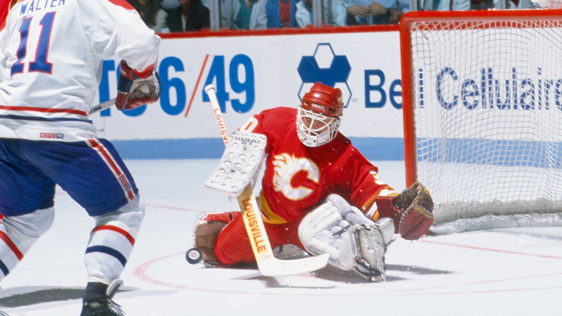 Ryan Walter et Mike Vernon