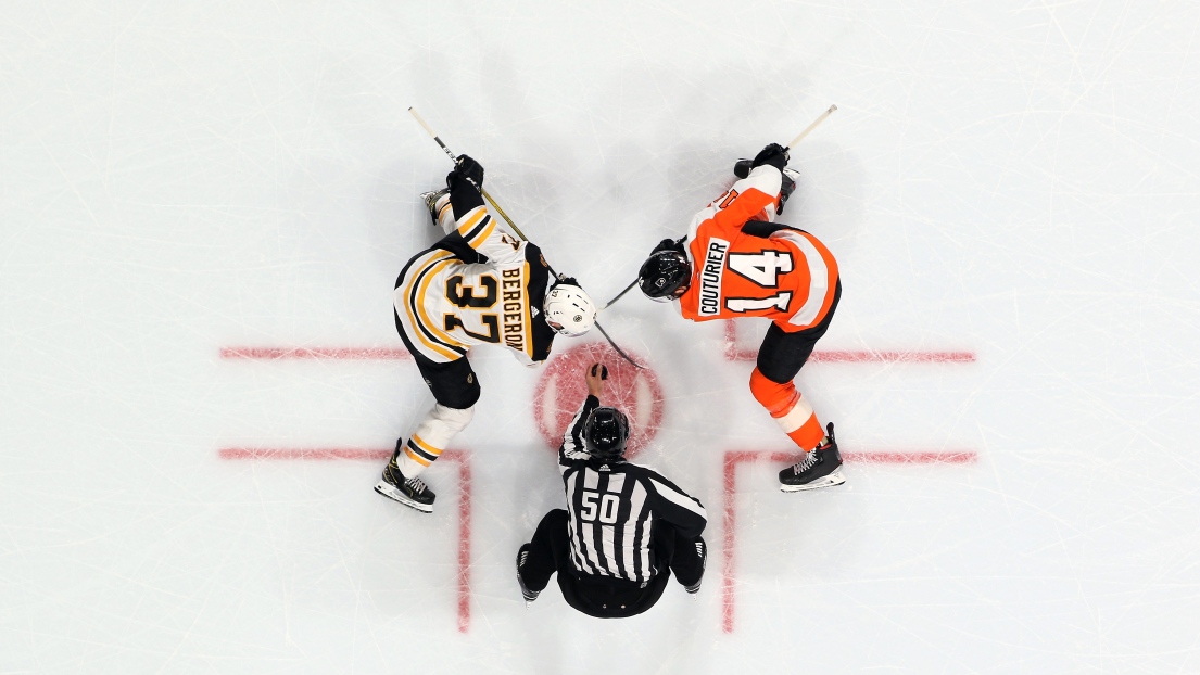 Patrice Bergeron et Sean Couturier